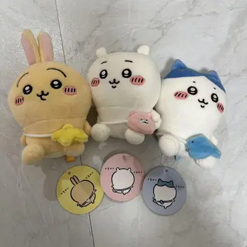 치이카와 (먼작귀) 외출 기대돼! 앉은 미니 봉제 인형