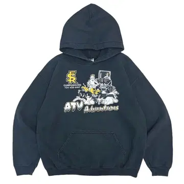 00s 빈티지 후드 맨투맨 미국 어드벤처 캠핑장