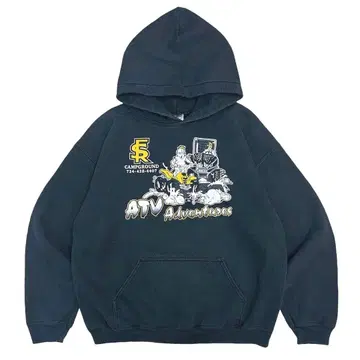 00s 빈티지 후드 맨투맨 미국 어드벤처 캠핑장