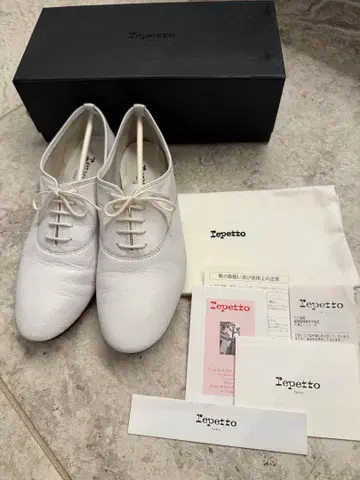 레페토 레이스업 슈즈 38