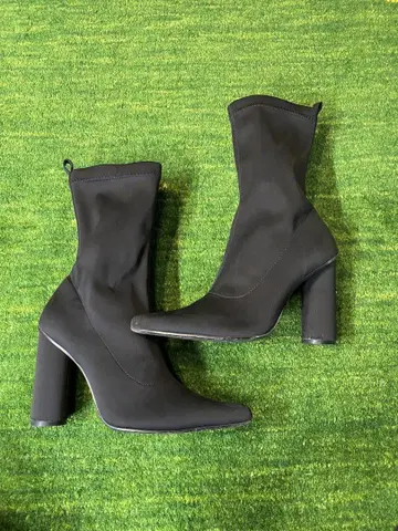 YELLO TOKYO BLACK 숏부츠 M