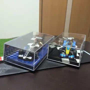 한정판 1:43 F1 미니카 2대 세트
