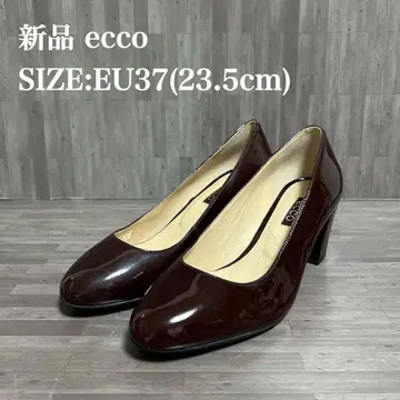 신상 에코 ecco EU37 버건디 하이힐 23.5cm
