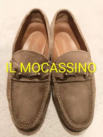 IL MOCASSINO / 일 모카시노 스웨이드 비트 로퍼 40