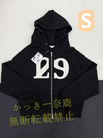 신품 미사용 ILLIGO 129 LOGO 29 프린트 블랙 후드티 S