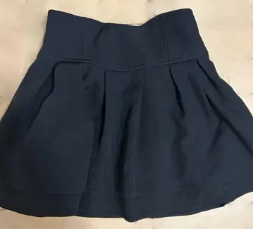 미셸 마카롱 스커트 M 블랙