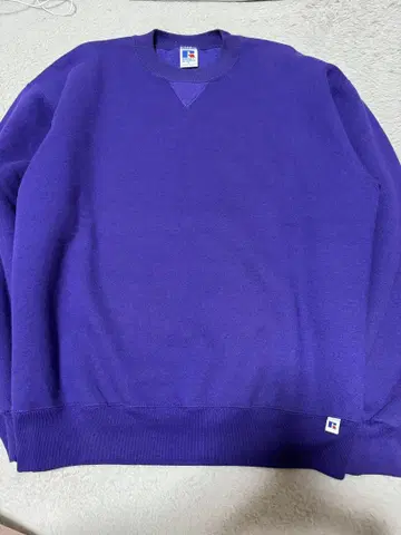 Russell 90s USA 보라색 거의 데드