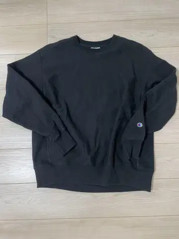 Champion Reverse Weave 맨투맨 L 블랙 s149