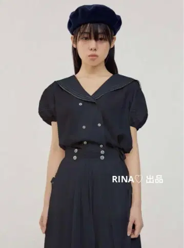 Fletta 네이비 스커트 S