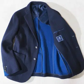 미츠미네 Mitsymine 테일러드 자켓 M 울 네이비 2버튼