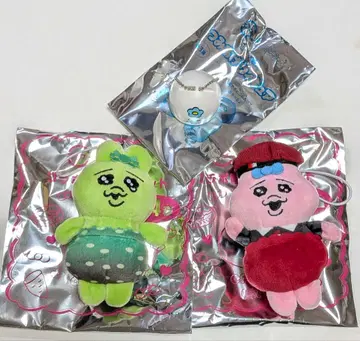 스시로 빤쮸토끼 봉제 인형 2개, 츠미츠미 피규어 1개 세트