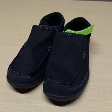 [ 새상품 ] crocs 로퍼 슬립온 슈즈 캔버스