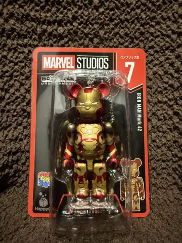 해피 복권 MARVEL BE@RBRICK 7번 아이언맨 마크 42