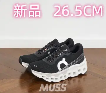 온 클라우드몬스터 2 스니커즈 블랙/화이트 26.5CM