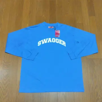 택 포함 SWAGGER 스와거 긴팔T셔츠 롱T 사이즈 L