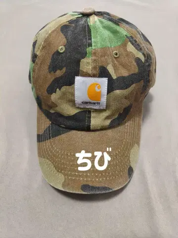 Carhartt 카모 패턴 야구 모자 프리 사이즈