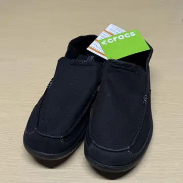 [ 새상품 ] crocs 로퍼 슬립온 슈즈 캔버스