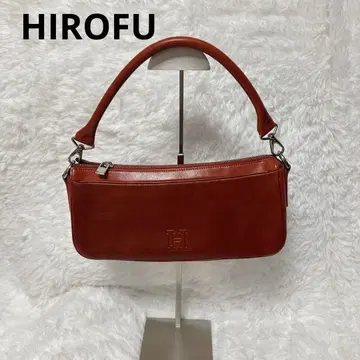 HIROFU 레드 핸드백 빨간색 히로후