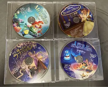 [ 새상품급 ] 디즈니 프린세스 4작품 MovieNEX DVD만