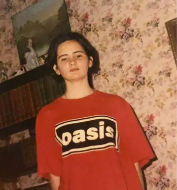 oasis 티셔츠 90s 빈티지