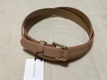 669 새상품 NINA RICCI 니나리치 여성용 소가죽 벨트 일본제