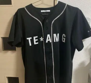 TE*AMG 베이스볼 셔츠 블랙