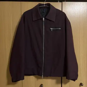 DOOPZ 와인 레드 점퍼 안감 있음