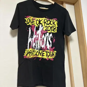 원 오크 록 ONE OK ROCK 돔 투어 2018 투어 티셔츠