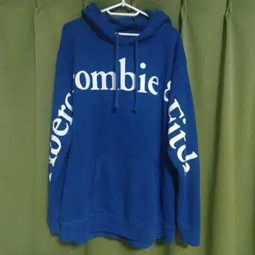 Abercrombie & Fitch 빅 로고 오버 사이즈 후드티 L