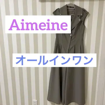 Aimeine 어깨 리본 포함 올인원 사이즈 M