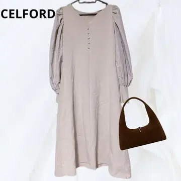 CELFORD 셀포드 원피스 니트 베이지