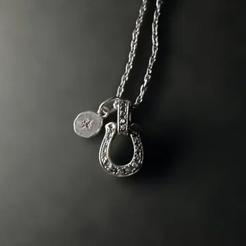 심퍼시 오브 서울 호스슈 M 펜던트 LUX 글로리 참 부착