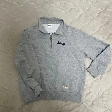 Jeep 그레이 맨투맨 L 루즈핏