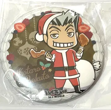 하이큐!! J-WORLD 크리스마스 2018 한정판 캔뱃지 보쿠토 코타로
