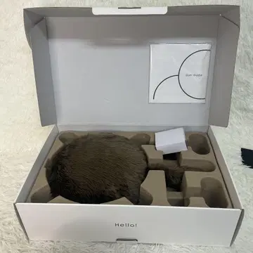 유카이 공학 릴랙세이션 로봇 꼬리 쿠션 브라운