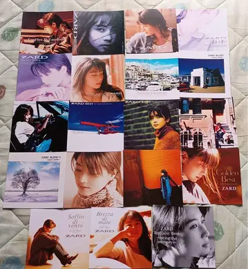 ZARD PREMIUM BOX 부속 ZARD 전 앨범 자켓 카드 19장