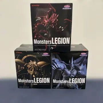 미개봉 새상품 유희왕 Monsters LEGION 삼환신 3체 묶음 판매