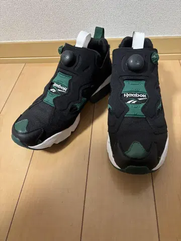 [배송비 포함] Reebok 인스타펌프 퓨리 OG 블랙 x 그린