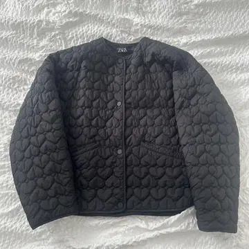 ZARA 블랙 퀼팅 자켓 xs