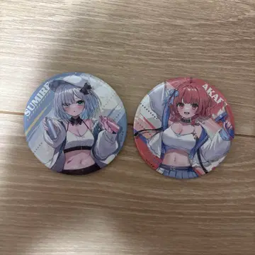 브이스포! 카가미 스미레 유메노 아카리 캔뱃지 gigo 한정판