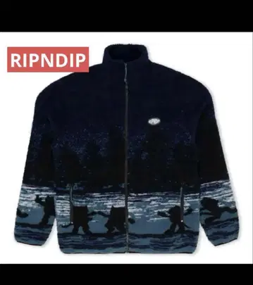 RIPNDIP 플리스 Cosmic Meadow Sherpa Jacket
