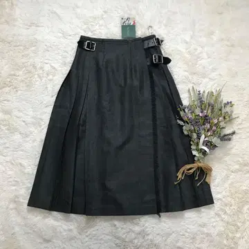 미사용 O'NEIL OF DUBLIN 랩스커트 퀼트 스커트