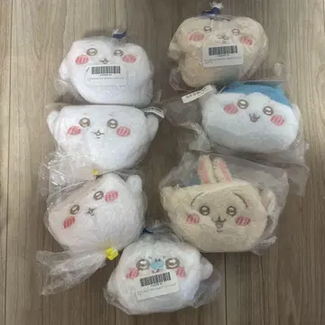 치이카와 (먼작귀) 복슬복슬 미니 캐러멜 파우치 7개