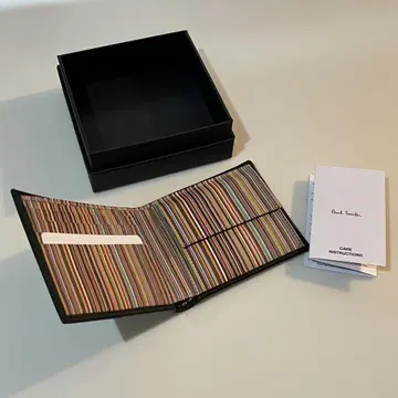 Paul Smith 폴스미스 이단 접이식 지갑 블랙 M1A 4833X