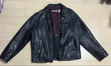 Schott 블랙 가죽 자켓 M 사이즈