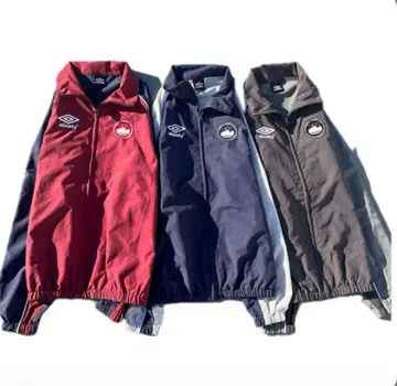 9090 x umbro City Logo Nylon Jacket