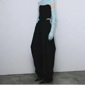 YUUNA ICHIKAWA knees tuck pants 팬츠