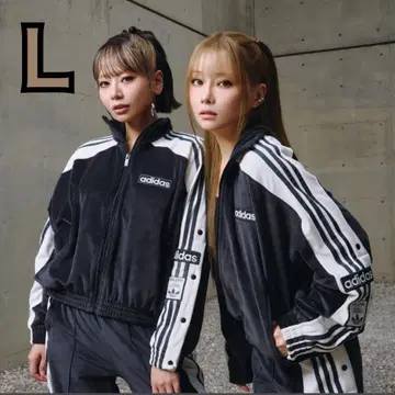adidas W ADIBREAK VELOUR TT 블랙 L
