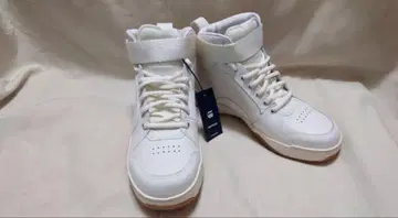 G-STAR RAW men's 메쉬&가죽 하이컷 스니커즈 42