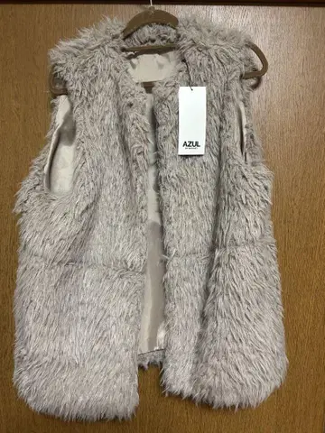 AZUL by moussy 베이지 베스트 L 택 포함 새상품